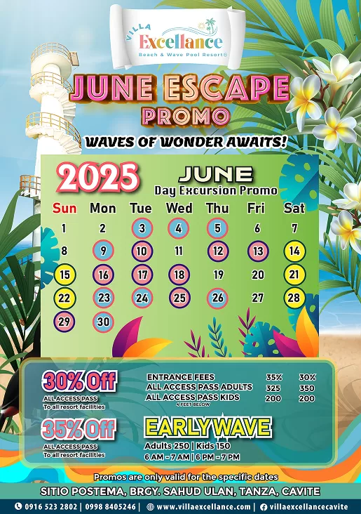 Ride the Waves of Wonder with the Villa Excellance June Escape Promo!