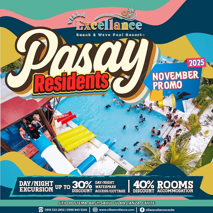 Pasay Residents 2025 NOVEMBER PROMO