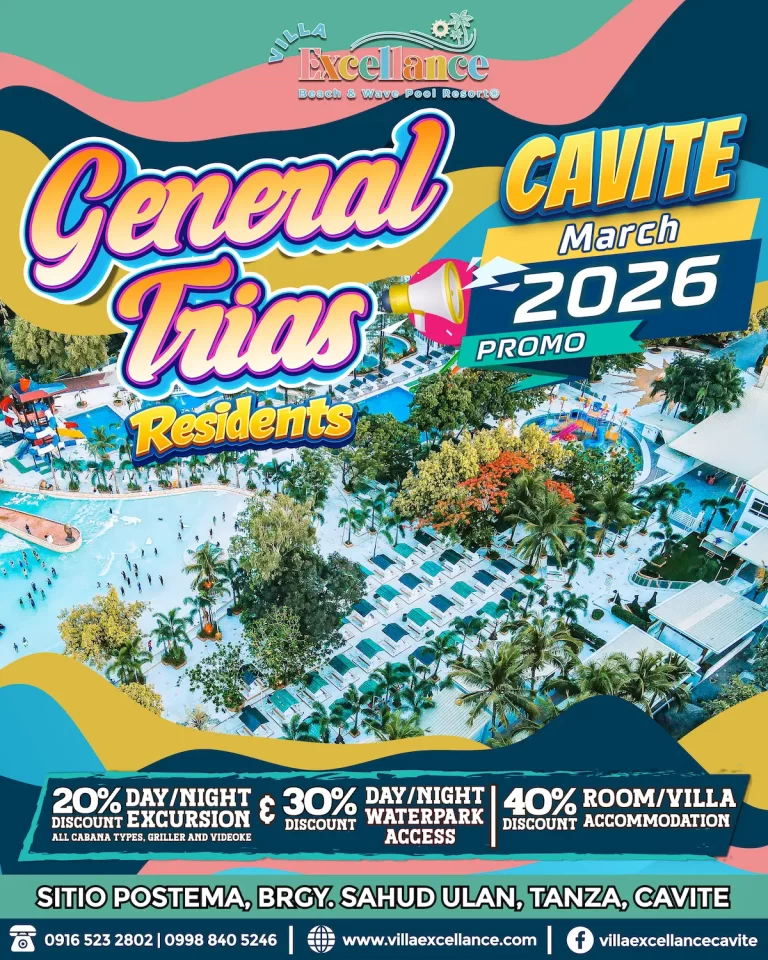 Exclusive March Promo for General Trias Residents