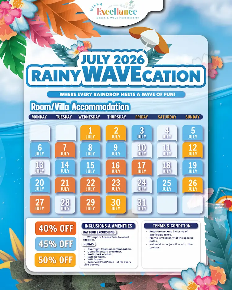 July 2026 Rainy Wavecation